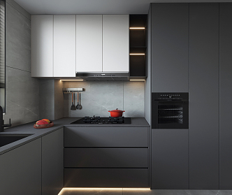 Modern Kitchen 3d model