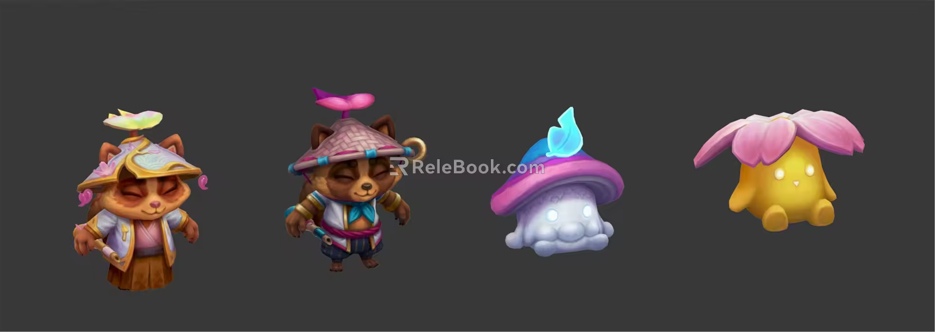 Modern Game Characters 3d model