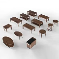 Stylish Wooden Coffee Tables With Various Shapes And Designs For Living Room