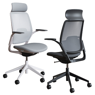 Modern office chair 3d model