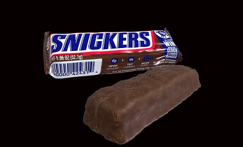 Modern Chocolate Snickers 3d model