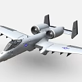 Silver Fighter Jet With Twin Engines And Military Insignia In Flight