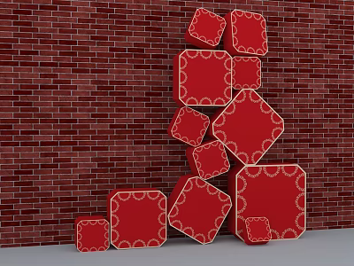 The delivery of the house is beautiful and Chen 3d model