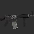 Modern Tactical Rifle Design With Detachable Magazine Adjustable Stock And Barrel