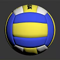 Mikasa FIVB Approved Volleyballs Blue Yellow White Sports Training Equipment