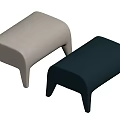 Modern Shoe Changing Stool Low Stool 3d model