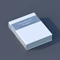 White Cover Pearl Blends Recipe Book With Elegant Design And Pages