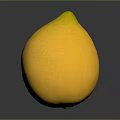 Fresh Yellow Ripe Lemon Fruit With Vibrant Color And Juicy Texture