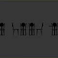 Stylish Dining Chairs With Sturdy Square And Round Tables For Restaurant Dining Areas