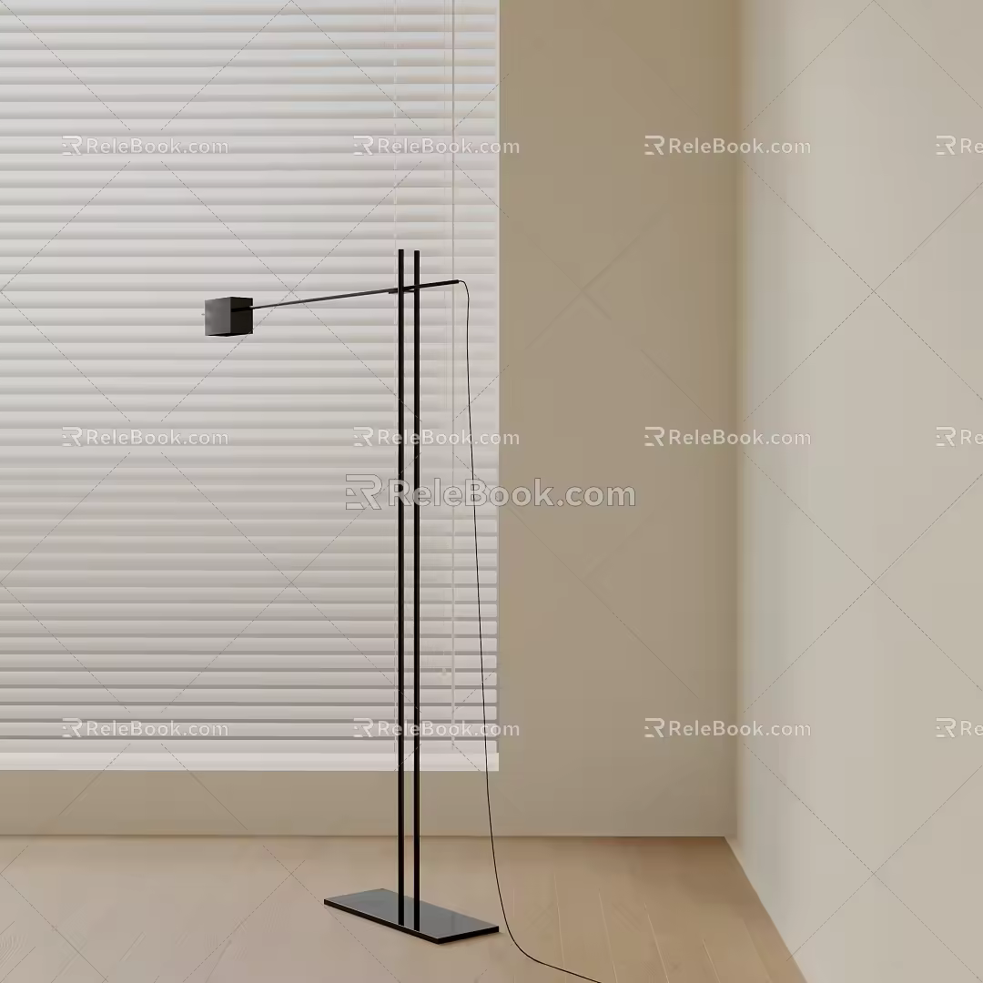 Modern floor lamp 3d model