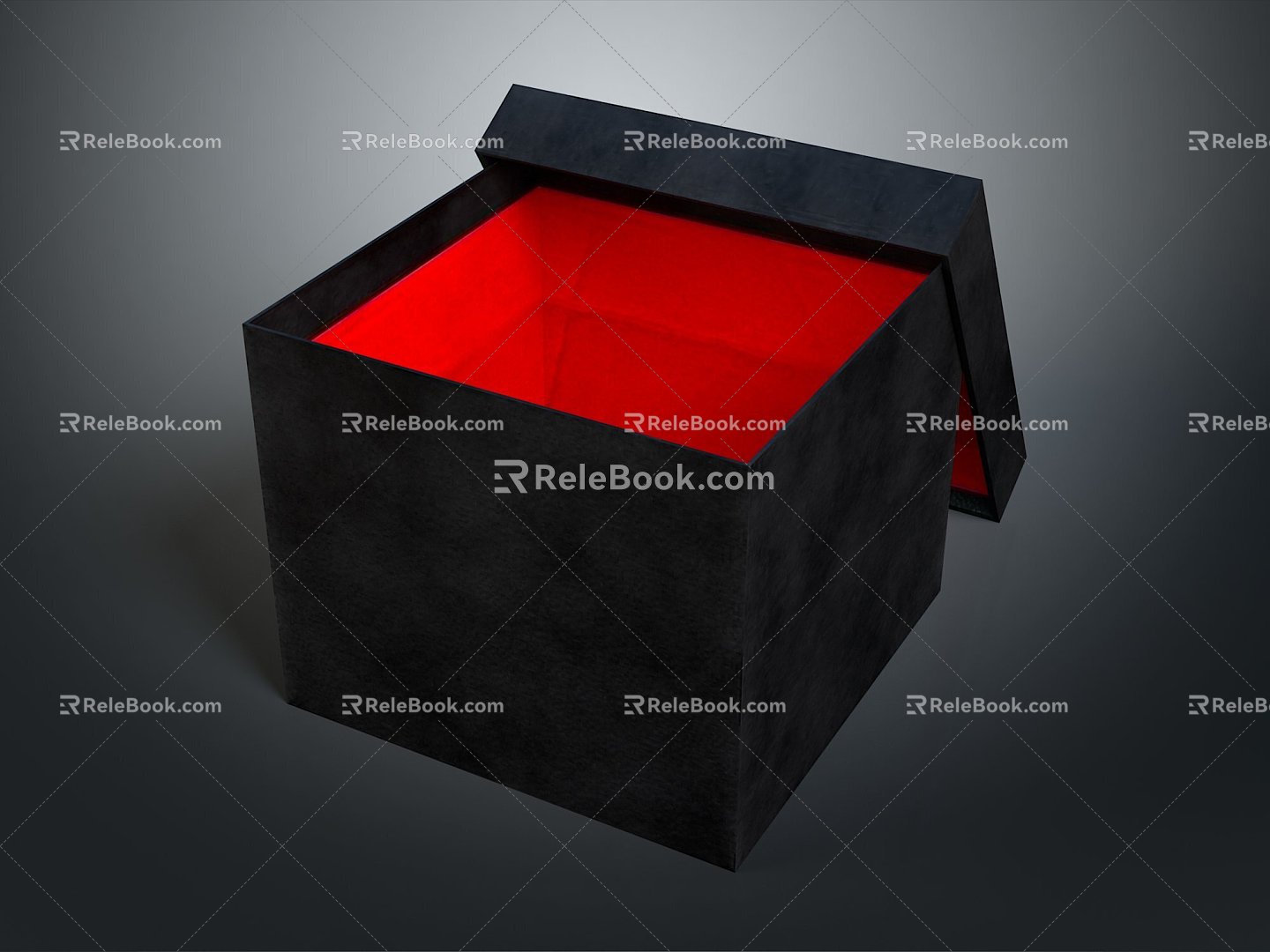 Paper Box Paper Box Folding Paper Box Small Box Container Realistic 3d model