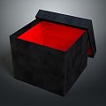 Paper Box Paper Box Folding Paper Box Small Box Container Realistic 3d model