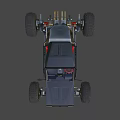 Sci-fi buggy 3d model