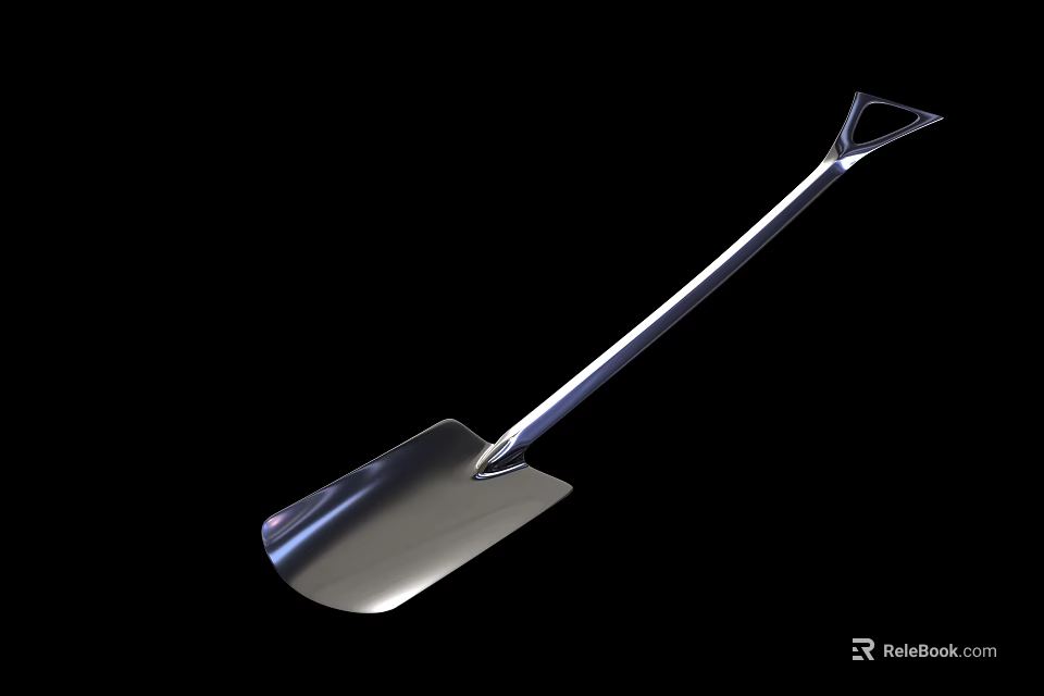 Modern Dinnerware Set With Stainless Steel Metallic Spatula And Kitchen Tools 3d model