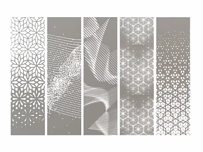 Modern Punched Plate Perforated Plate Perforated Plate Aluminum Plastic Plate Perforated Aluminum Plate Hole Plate 3d model