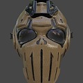 Ronin Ballistic Skull Mask 3d model