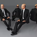 modern man 3d model