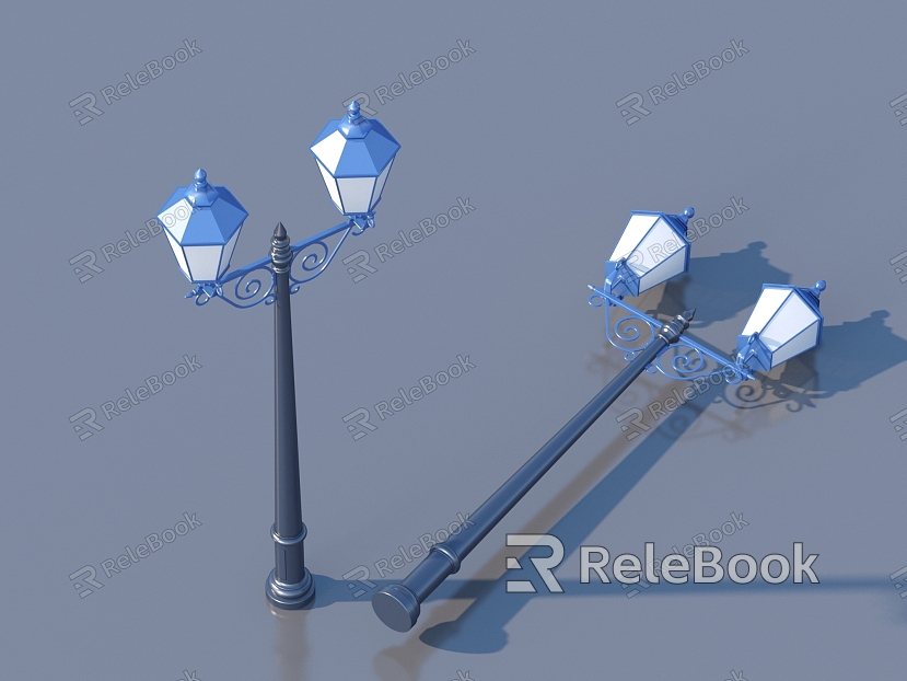 Street lamp outdoor lamp landscape lamp model