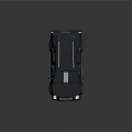 Dark Colored SUV With Roof Rack And Modern Front Grille Design