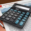 Modern Calculator 3d model