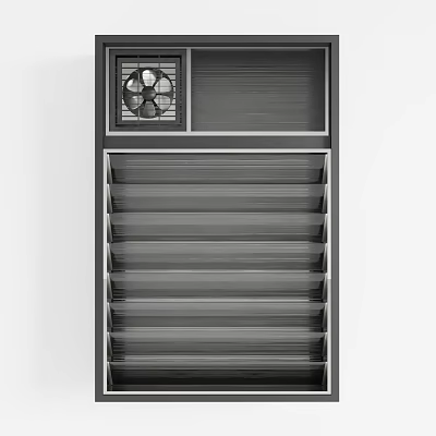 Modern Air Cooler Fan With Vertical Grille Design And Efficient Cooling Function 3d model Modern Air Cooler Fan With Vertical Grille Design And Efficient Cooling Function 3d model