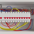 Distribution box High-power box Control cabinet Air switch cabinet Leakage protector 3d model
