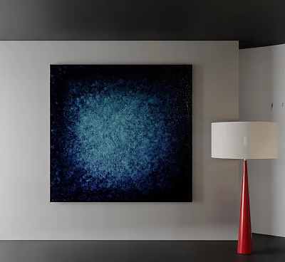 Abstract Animal Decorative Painting Monomer Hanging Painting Modern Chinese Style Sketchpad Decoration Library Design Material 3d model