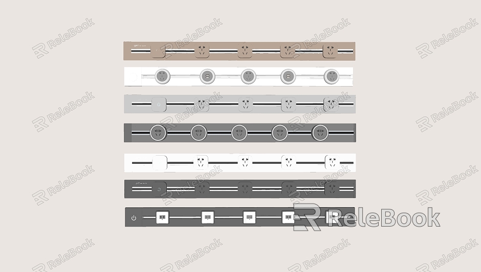 Switch socket intelligent switch control panel model