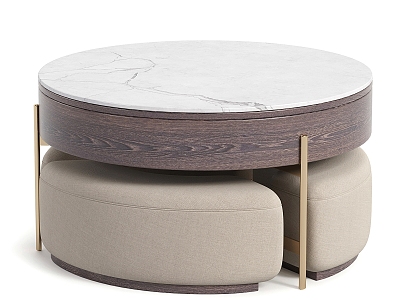 Coffee table wooden coffee table round coffee table model