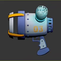 Science Fiction Firearms Next Generation Firearms Science Fiction Game Gun Game Firearms Game Gun Concept Gun Laser Gun 3d model