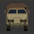 Bulletproof Car Armed Car Armed Bulletproof Car Military Jeep 3d model