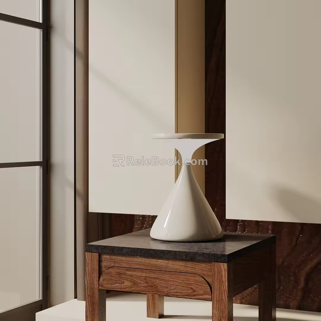 Modern table lamp 3d model