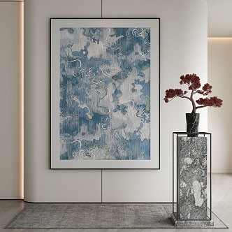 New Chinese Decorative Painting 3d model