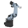 Intelligent Robot Arm With Precision Mechanical Structure For Industrial Automation Tasks 3d model