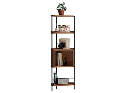 Antique Storage Rack Corner Rack 3d model