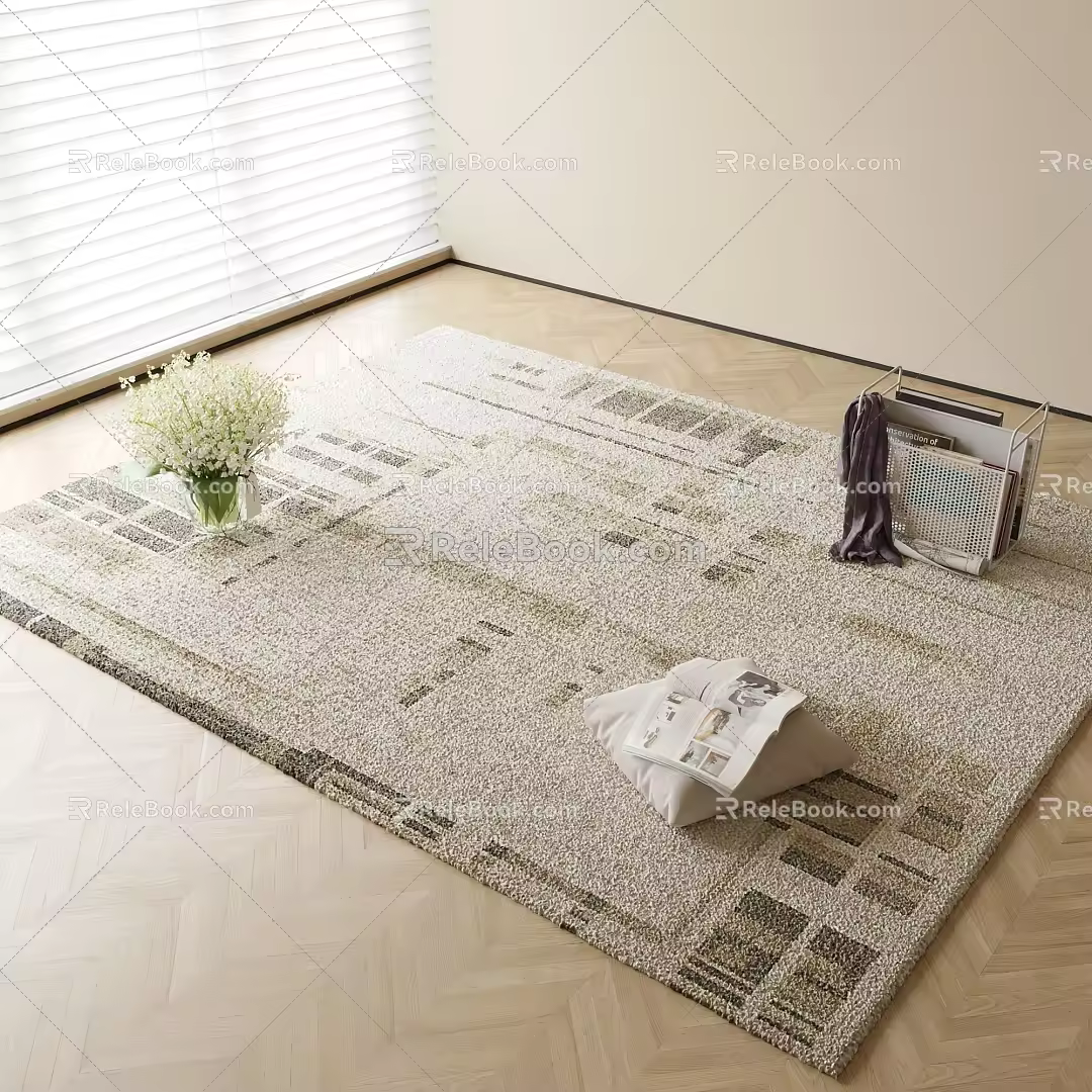 Modern Carpet 3d model