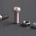Essential Hardware Tools Including Bolts and Nuts for Construction and Repair 3d model