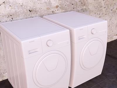 Modern washing machine model