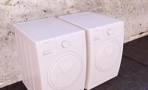 Modern washing machine 3d model