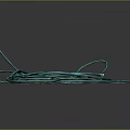 Teal Tangled Rope Practical Daily Life Supplies For Home Use And Organization
