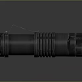 Metallic Cylindrical Device With Mesh Front Textured Surface And Carabiner Clip