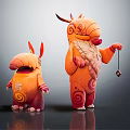 Modern Game Character Monster 3d model