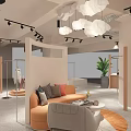 Baimiu Clothing Store Interior Design With Display Mannequins And Green Plants
