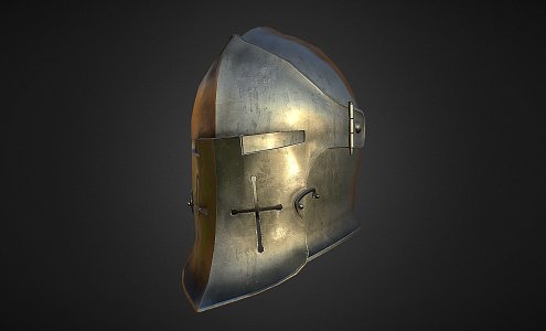 Medieval helmet 3d model