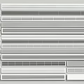Modern Air Conditioner Vents With Various Stylish Grille Designs And Patterns 3d model