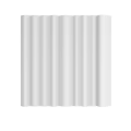 White Wall With Vertical Striped Texture For Modern Interior Design