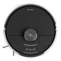 Sleek Modern Robot Vacuum Cleaner With Charging Dock For Efficient Home Cleaning 3d model