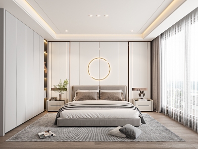 Modern Bedroom 3d model