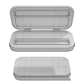 BORK Black Compact Sandwich Maker Kitchen Appliance With Sleek Design For Home Cooking