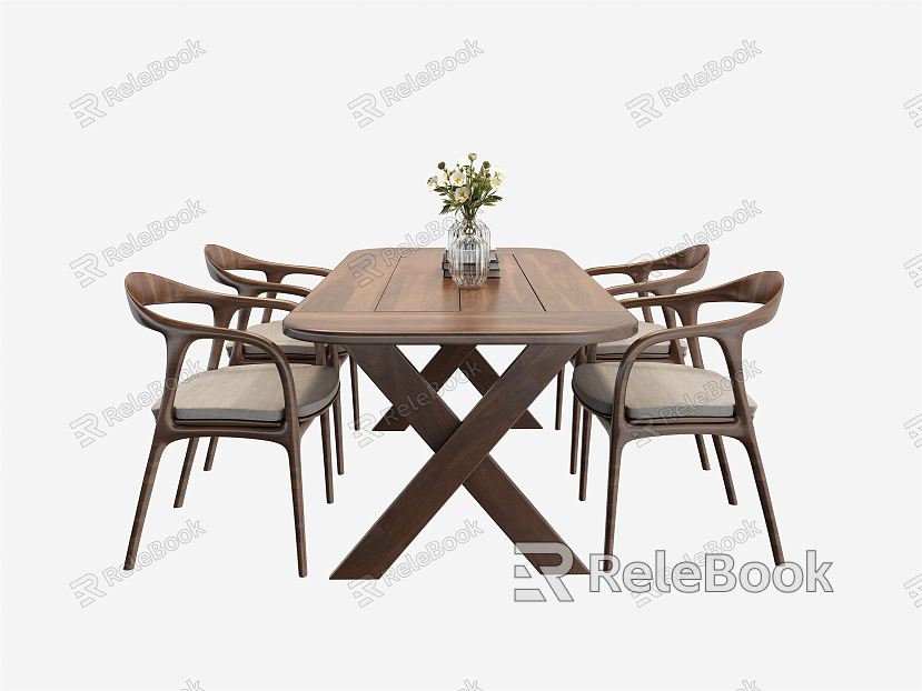 New Chinese Style Outdoor Tables and Chairs Outdoor Leisure Tables and Chairs Solid Wood Tables and Chairs model